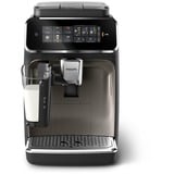 Philips Serie 3300 Solución de leche LatteGo EP3347/90 Cafetera Espresso automática Silent Brew, 6 bebidas, Superautomática negro/Cromado, 6 bebidas, Máquina espresso, 1,8 L, Granos de café, Molinillo integrado, 1500 W