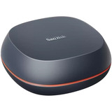 SanDisk Desk Drive - 4TB, Unidad de estado sólido negro/Naranja
