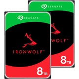 Seagate IronWolf NAS 2 x 8 TB Bundle, Unidad de disco duro 