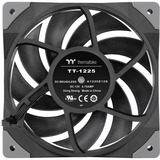 Thermaltake TOUGHFAN 12 Carcasa del ordenador Ventilador 12 cm Negro 2 pieza(s) negro, Ventilador, 12 cm, 500 RPM, 2000 RPM, 22,3 dB, 58,35 cfm