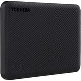 Toshiba Canvio Advance disco duro externo 4000 GB Negro, Unidad de disco duro negro, 4000 GB, 2.5", 2.0/3.2 Gen 1 (3.1 Gen 1), Negro