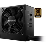 be quiet! System Power 9 | 500W CM unidad de fuente de alimentación 20+4 pin ATX ATX Negro, Fuente de alimentación de PC negro, 500 W, 200 - 240 V, 50 Hz, 4 A, Activo, 110 W