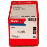 fischer Taco para aislamiento FID II 50mm, Pasador blanco