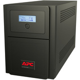 APC Easy UPS SMV sistema de alimentación ininterrumpida (UPS) Línea interactiva 0,75 kVA 525 W 6 salidas AC negro, Línea interactiva, 0,75 kVA, 525 W, Seno, 160 V, 295 V