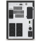 APC Easy UPS SMV sistema de alimentación ininterrumpida (UPS) Línea interactiva 0,75 kVA 525 W 6 salidas AC negro, Línea interactiva, 0,75 kVA, 525 W, Seno, 160 V, 295 V