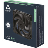 ARCTIC Freezer P12 Pro Carcasa del ordenador Ventilador 12 cm Negro 1 pieza(s) negro, Ventilador, 12 cm, 131 m³/h, Negro