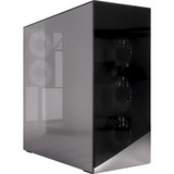 ARCTIC Xtender (Mirror Black) Midi Tower Negro, Cajas de torre negro, Midi Tower, PC, Negro, EATX, Metal, Vidrio templado, Juego