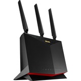 ASUS 4G-AC86U router inalámbrico Gigabit Ethernet Doble banda (2,4 GHz / 5 GHz) Negro, Router WIRELESS LTE negro/Rojo, Wi-Fi 5 (802.11ac), Doble banda (2,4 GHz / 5 GHz), Ethernet, 3G, Negro, Router de sobremesa