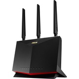 ASUS 4G-AC86U router inalámbrico Gigabit Ethernet Doble banda (2,4 GHz / 5 GHz) Negro, Router WIRELESS LTE negro/Rojo, Wi-Fi 5 (802.11ac), Doble banda (2,4 GHz / 5 GHz), Ethernet, 3G, Negro, Router de sobremesa