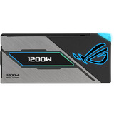 ASUS ROG -THOR-1200P3-GAMING unidad de fuente de alimentación 1200 W 20+4 pin ATX ATX Negro, Fuente de alimentación de PC negro, 1200 W, 100 - 240 V, Activo, 125 W, 1200 W, 125 W