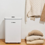 Bosch Dry 2000 2,5 L 38 dB Blanco, Deshumidificador blanco, 314 mm, 230 mm, 476 mm, 10,7 kg