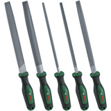 Bosch Juego de limas, 5 piezas verde/Negro