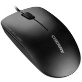 CHERRY MC 1000 ratón Ambidextro USB tipo A Óptico 1200 DPI negro, Ambidextro, Óptico, USB tipo A, 1200 DPI, Negro