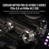 Corsair MP700 PRO SE Hydro X 4 TB, Unidad de estado sólido negro