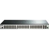 D-Link DGS-1510-52X switch Gestionado L3 Gigabit Ethernet (10/100/1000) 1U Negro, Interruptor/Conmutador Gestionado, L3, Gigabit Ethernet (10/100/1000), Bidireccional completo (Full duplex), Montaje en rack, 1U