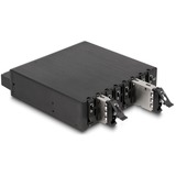 DeLOCK Marco intercambiable de 5,25″ para 8 x M.2 NVMe SSD con Slim SAS SFF-8654, Chasis intercambiable 