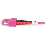 Digitus Cable de parche LWL, dúplex, conector SC > SC, multimodo OM4 violeta