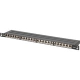 Digitus DN-91624S-SL-EA, Patch Panel negro