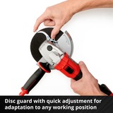 EINHELL AXXIO 18/150, Amoladora angular rojo/Negro