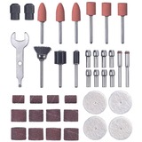 EINHELL Juego de accesorios para amoladora doble,  Pulidores abrasivos 