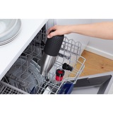 Emsa Bludrop Sleeve N3111100 bidón de agua Uso diario 700 ml Acero inoxidable Negro, Acero inoxidable, Botella thermo negro, 700 ml, Uso diario, Negro, Acero inoxidable, Acero inoxidable, 12 h, 6 h