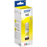 Epson 102 EcoTank Yellow ink bottle, Tinta Original, Amarillo, Epson, - EcoTank ET-4750 - EcoTank ET-3750 - EcoTank ET-3700 - EcoTank ET-2750 - EcoTank ET-2700, 70 ml, Impresión por inyección de tinta