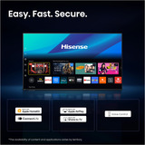 Hisense 65E7S PRO Televisor Hi-QLED, TV QLED negro/Gris oscuro