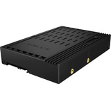 ICY BOX IB-2536StS Universal Funda de disco duro, Chasis intercambiable negro, Universal, Funda de disco duro, Plástico, Negro, 2.5", China