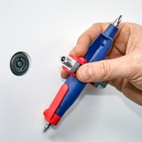 KNIPEX Llave para armarios de conmutación con pasador, Llave de tubo azul/Rojo