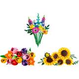LEGO Botanicals Ramo de flores de verano - Paquete, Juegos de construcción 