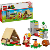 LEGO De acampada con el Capitán Toad, Juegos de construcción Juego de construcción, 6 año(s), Plástico, 159 pieza(s), 247 g