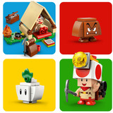 LEGO De acampada con el Capitán Toad, Juegos de construcción Juego de construcción, 6 año(s), Plástico, 159 pieza(s), 247 g