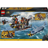 LEGO Jurassic World Ataque del Mosasaurio al barco, Juegos de construcción 