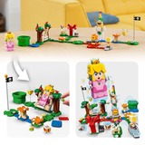 LEGO Super Mario 71403 Pack Inicial: Aventuras con Peach, Figura Interactiva, Juegos de construcción Figura Interactiva, Juego de construcción, 6 año(s), Plástico, 354 pieza(s), 490 g