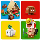 LEGO Super Mario De acampada con el Capitán Toad, Juegos de construcción Juego de construcción, 6 año(s), Plástico, 159 pieza(s), 247 g