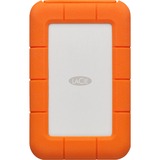 LaCie Rugged Secure disco duro externo 2000 GB Naranja, Blanco, Unidad de disco duro blanco/Naranja, 2000 GB, 2.5", 3.2 Gen 1 (3.1 Gen 1), Naranja, Blanco