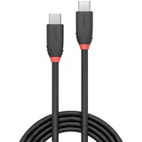Lindy 36907 cable USB USB 3.2 Gen 1 (3.1 Gen 1) 1,5 m USB C Negro negro, 1,5 m, USB C, USB C, USB 3.2 Gen 1 (3.1 Gen 1), 10 Gbit/s, Negro