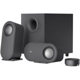 Logitech Z407 conjunto de altavoces 40 W Universal Grafito 2.1 canales 10 W Bluetooth, Altavoces de PC negro, 2.1 canales, 40 W, Universal, Grafito, 80 W, Inalámbrico