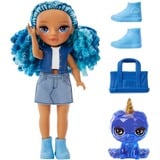 MGA Entertainment Rainbow High Littles Dolls- Sapphire (Blue), Muñecos Rainbow High Littles Dolls- Sapphire (Blue), Muñeca fashion, Femenino, 4 año(s), Niño/niña, Multicolor