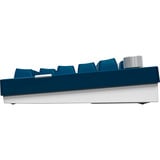Montech MK PRO 75, Teclado para gaming azul/blanco