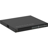 Netgear GSM4328-100AJS Gestionado L3 Gigabit Ethernet (10/100/1000) Energía sobre Ethernet (PoE) 1U Negro, Interruptor/Conmutador Gestionado, L3, Gigabit Ethernet (10/100/1000), Energía sobre Ethernet (PoE), Montaje en rack, 1U