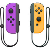 Nintendo Juego de 2 Joy-Con, Gamepad neón-púrpura/neón-naranja