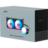 Ocypus Delta L24 ARGB V2, Refrigeración por agua negro