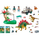 PLAYMOBIL Dinos Campamento de investigación con dinos, Juegos de construcción 