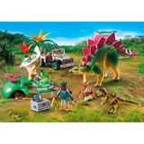 PLAYMOBIL Dinos Campamento de investigación con dinos, Juegos de construcción 