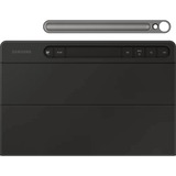 SAMSUNG EF-DX720 QWERTZ Alemán Pogo pin Negro, Funda para tablet negro, QWERTZ, Alemán, Touchpad, Samsung, Galaxy Tab S9, Galaxy Tab S9 FE, Negro