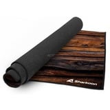 Sharkoon SKILLER SFM12 Wood, Alfombra protectora marrón