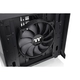 Thermaltake Divider 200 TG Air Micro Micro Torre Negro, Cajas de torre negro, Micro Torre, PC, Negro, SPCC, Vidrio templado, Juego, Azul, Verde, Rojo