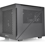 Thermaltake Divider 200 TG Air Micro Micro Torre Negro, Cajas de torre negro, Micro Torre, PC, Negro, SPCC, Vidrio templado, Juego, Azul, Verde, Rojo