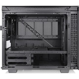 Thermaltake Divider 200 TG Air Micro Micro Torre Negro, Cajas de torre negro, Micro Torre, PC, Negro, SPCC, Vidrio templado, Juego, Azul, Verde, Rojo